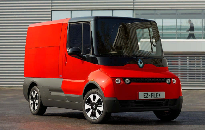 электрический фургон Renault